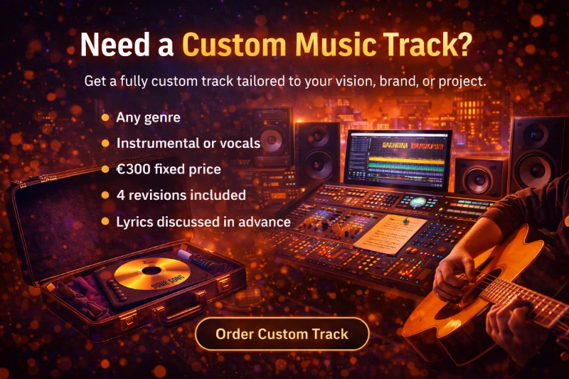 Servicio de pistas musicales personalizadas
