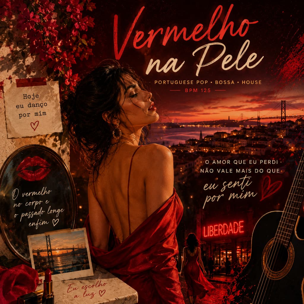 Vermelho na Pele